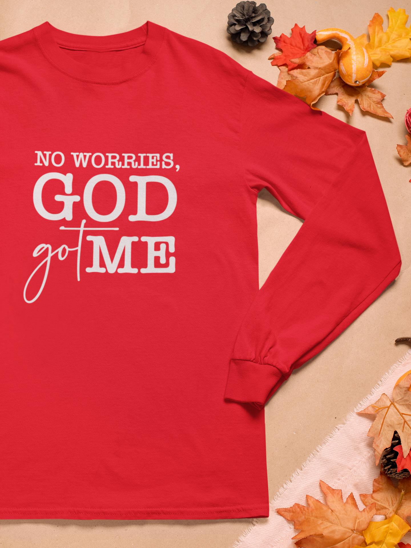 No Worries Long Sleeve Tee
